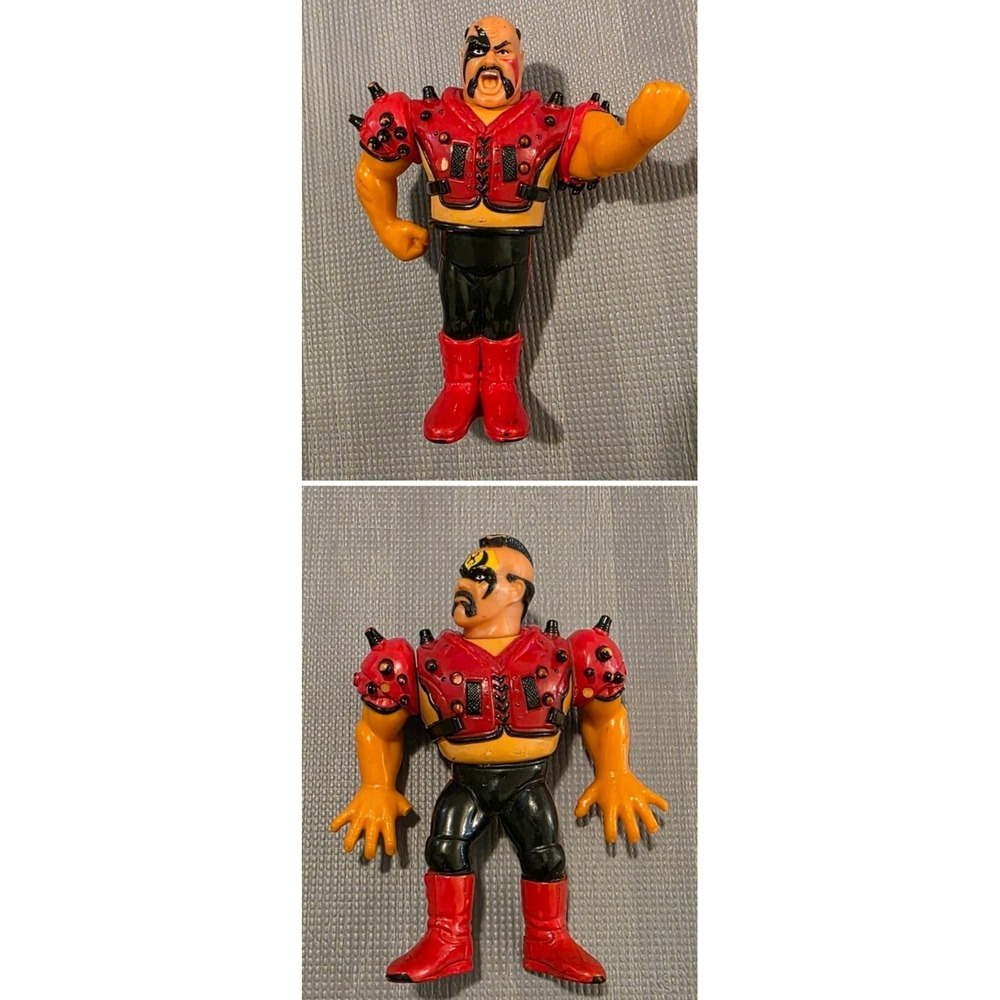 Vintage 1991 WWF Hasbro Legion of Doom Hawk Animal Wrestling Action Figures